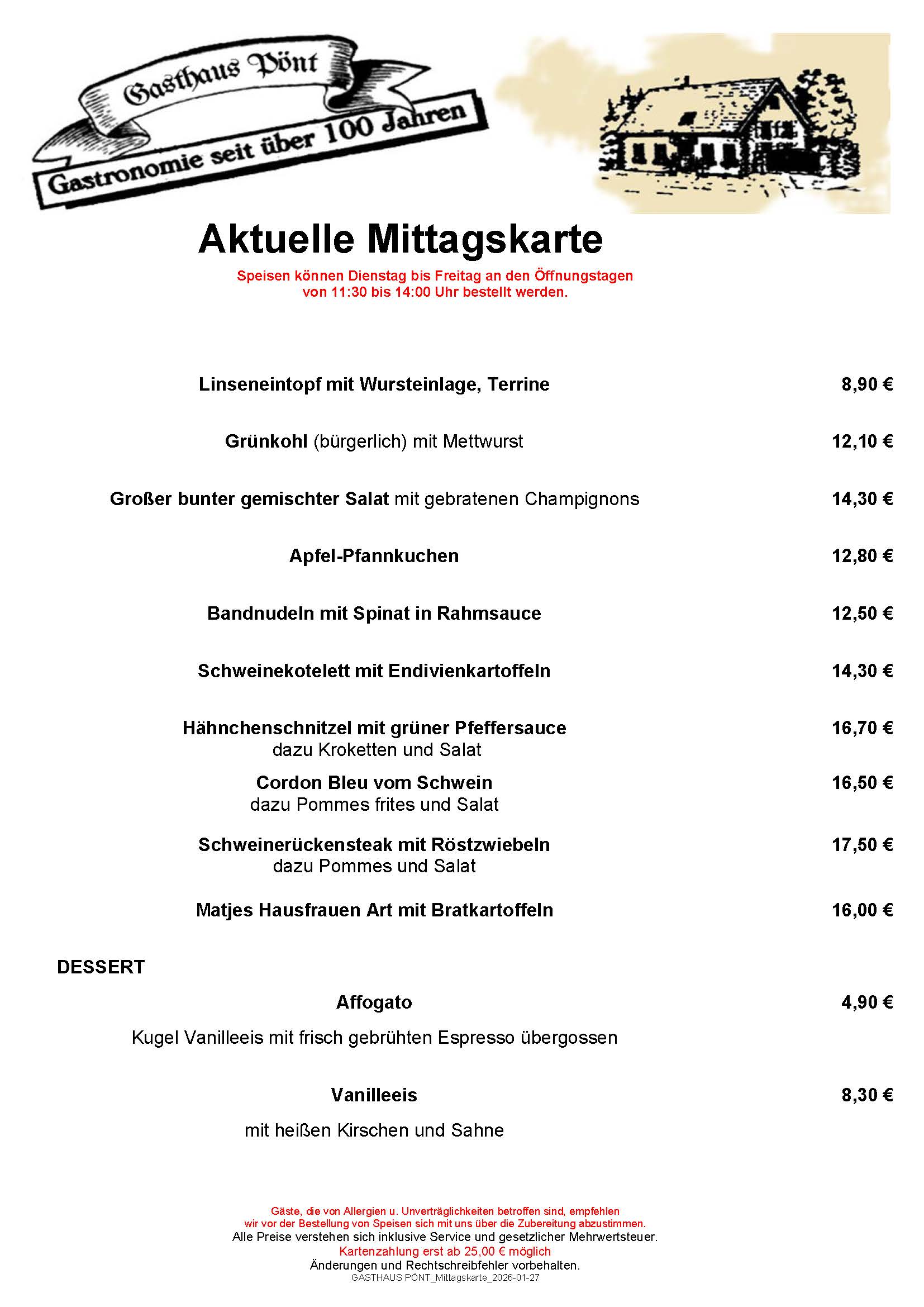 GASTHAUS PÖNT_Mittagskarte_2026-01-27